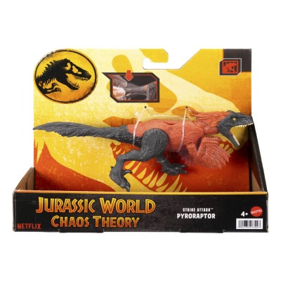 Jurassic world chaos theory strike attack dinozaur pyroraptor