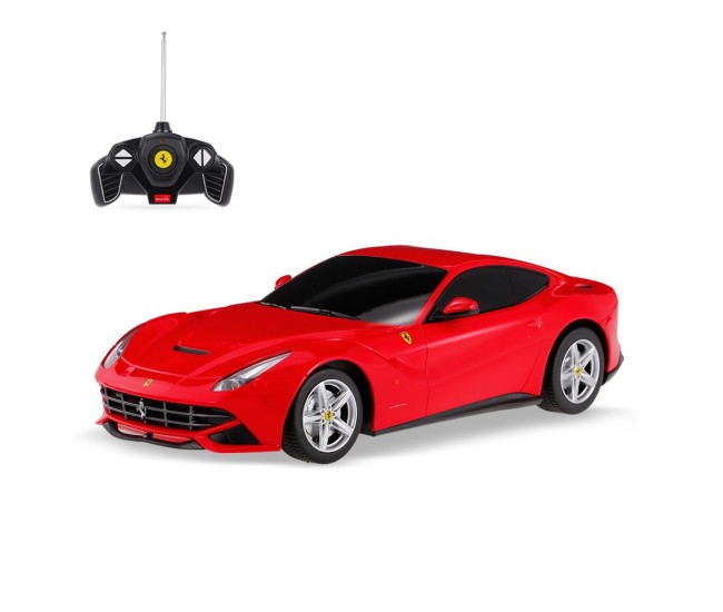 Masina cu telecomanda ferrari f12 scara 1 la 18 Masina cu telecomanda ferrari f12 scara 1 la 18
