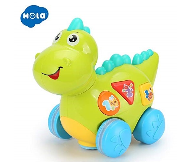 Baby dinozaurul interactiv cu miscari melodii si lumini Baby dinozaurul interactiv cu miscari melodii si lumini