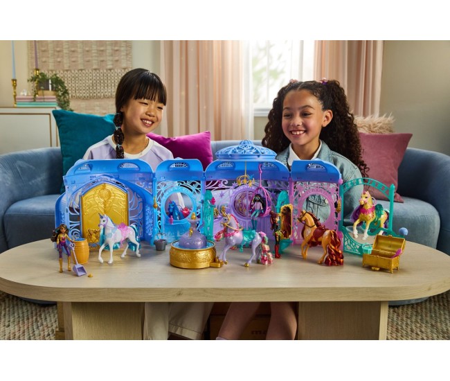 Unicorn academy set de joaca fantana si grajd starglow si unicornul wildstar Unicorn academy set de joaca fantana si grajd starglow si unicornul wildstar