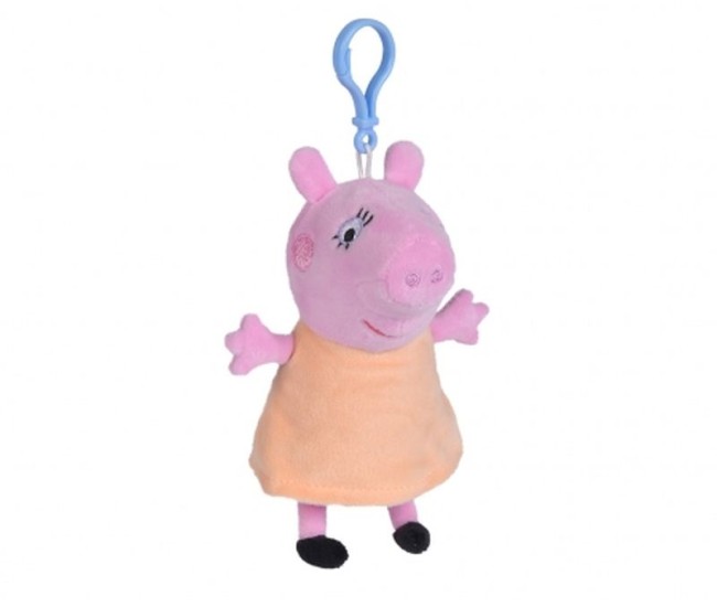 Peppa pig breloc plus mummy pig 10cm Peppa pig breloc plus mummy pig 10cm