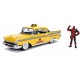 Yellow taxi chevy 1957 dead pool scara 1 la 24 Yellow taxi chevy 1957 dead pool scara 1 la 24
