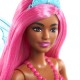 Barbie papusa barbie zana cu par roz Barbie papusa barbie zana cu par roz