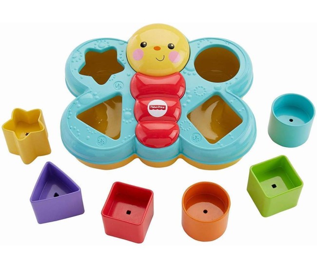 Jucarie cu activitati fluturas cu forme Jucarie cu activitati fluturas cu forme