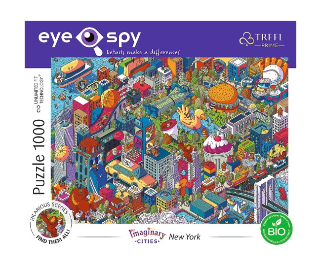 Puzzle trefl 1000 uft eye spy new york Puzzle trefl 1000 uft eye spy new york
