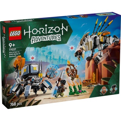 Lego horizon adventures aloy si varl vs shell walker si sawtooth 77037
