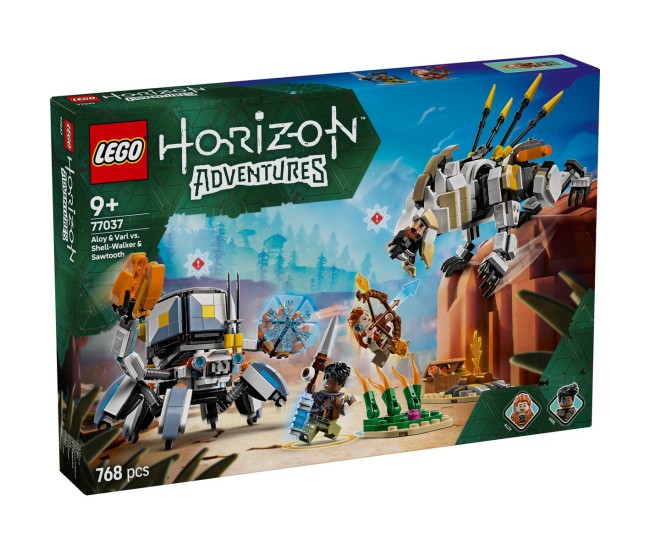 Lego horizon adventures aloy si varl vs shell walker si sawtooth 77037 Lego horizon adventures aloy si varl vs shell walker si sawtooth 77037