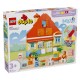 Lego duplo casa de familie a lui blue cu joc de memorie 10459 Lego duplo casa de familie a lui blue cu joc de memorie 10459