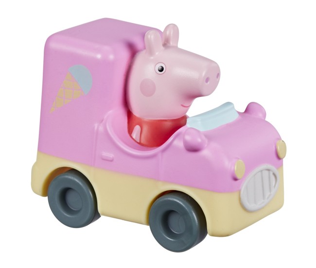 Peppa pig masinuta buggy de inghetata si figurina peppa Peppa pig masinuta buggy de inghetata si figurina peppa
