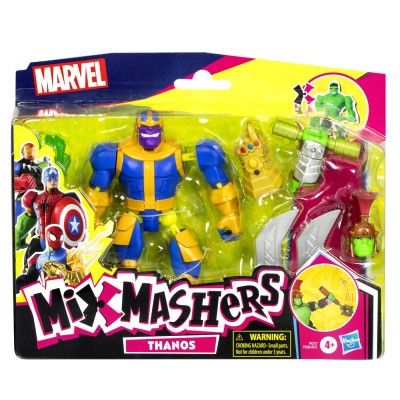 Marvel avengers mix mashers set figurina thanos 12cm si accesorii