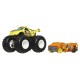 Hot wheels monster truck si masinuta metalica totaled Hot wheels monster truck si masinuta metalica totaled