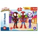 Puzzle trefl 30 spiday cei 3 prieteni Puzzle trefl 30 spiday cei 3 prieteni