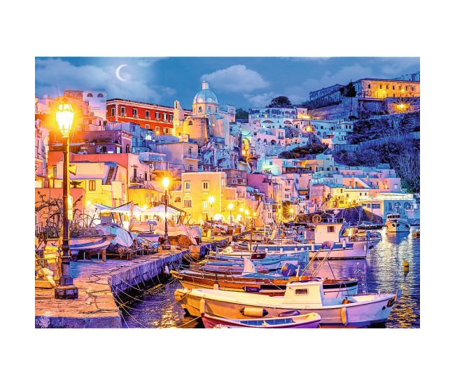Puzzle trefl 1000 insula porcida pe timpul noptii