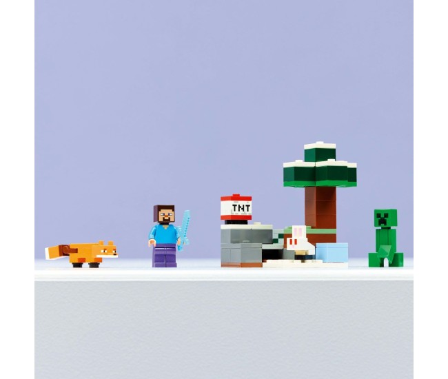 Lego minecraft aventura din taiga a lui steve 21583