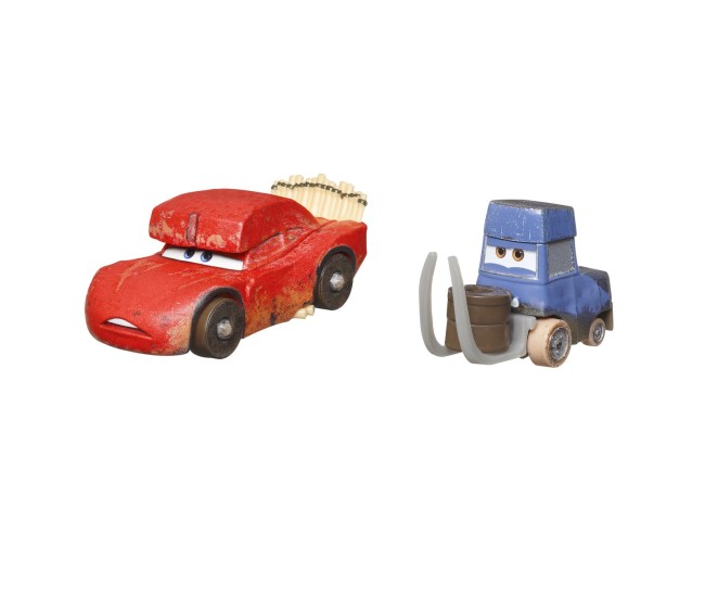 Cars3 set 2 masinute metalice cave fulger mcqueen si pitstoposaurus Cars3 set 2 masinute metalice cave fulger mcqueen si pitstoposaurus