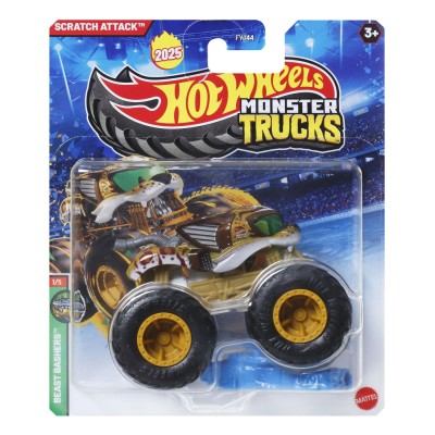 Hot wheels monster truck masinuta scratch attack scara 1:64