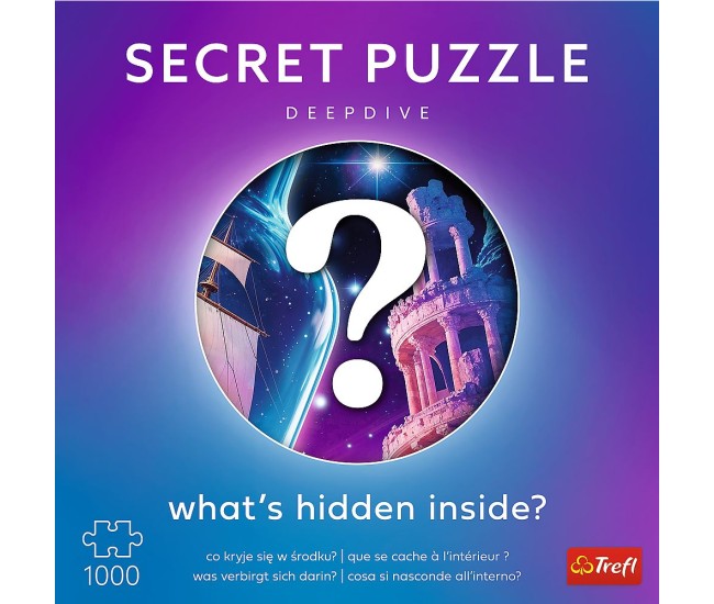 Puzzle trefl 1000 premium plus puzzle secret scufundare in adancime Puzzle trefl 1000 premium plus puzzle secret scufundare in adancime