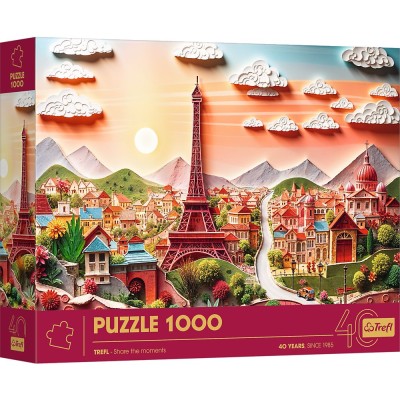 Puzzle trefl 1000 editia aniversara 40 de ani 3d paris Puzzle trefl 1000 editia aniversara 40 de ani 3d paris