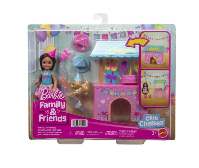 Barbie family and friends set clubul lui chelsea zi de nastere