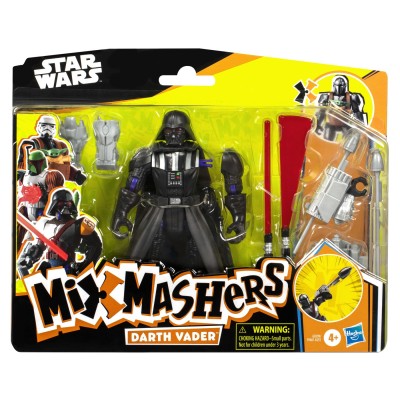 Star wars mix mashers deluxe set figurina darth vader 12cm si accesorii