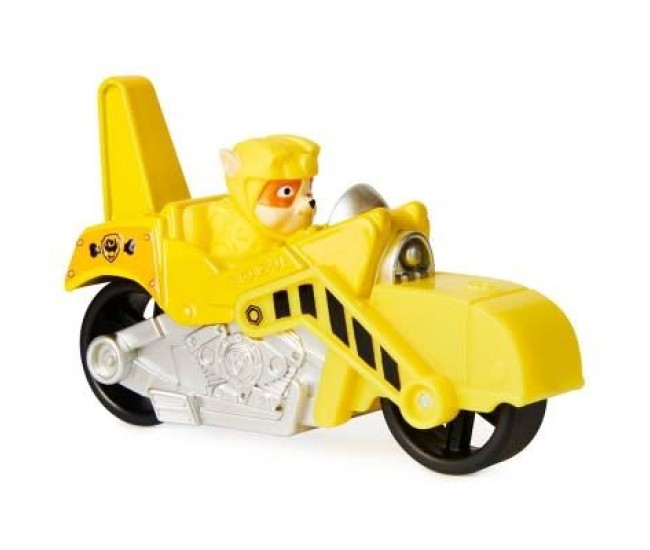 Patrula catelusilor macheta metalica rubble cu motocicleta Patrula catelusilor macheta metalica rubble cu motocicleta