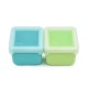 Set 2 recipiente silicon, melii, blue lime Set 2 recipiente silicon, melii, blue lime