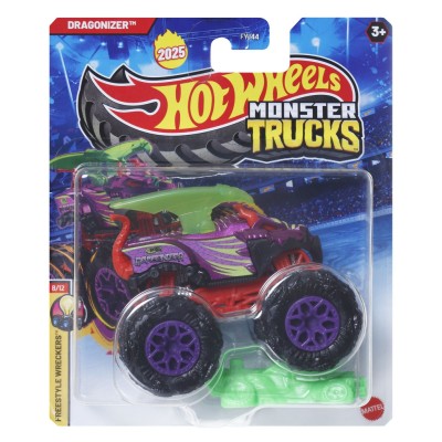 Hot wheels monster truck masinuta dragonizer scara 1:64