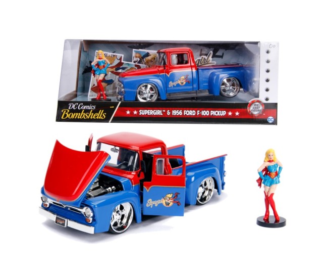Dc comics bombshells 1956 ford super girl scara 1 la 24 Dc comics bombshells 1956 ford super girl scara 1 la 24