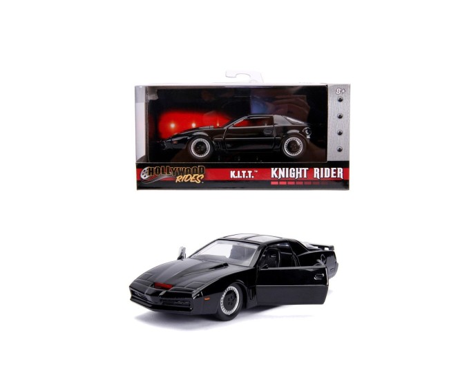 Jada hollywood rides masinuta metalica kitt knight rider  scara 1 la 32 Jada hollywood rides masinuta metalica kitt knight rider  scara 1 la 32