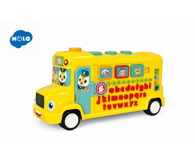 Autobuz scolar educativ cu sunete si lumini Autobuz scolar educativ cu sunete si lumini