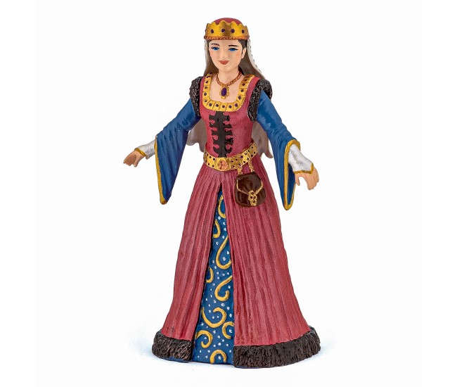 Papo figurina regina din perioada medievala Papo figurina regina din perioada medievala