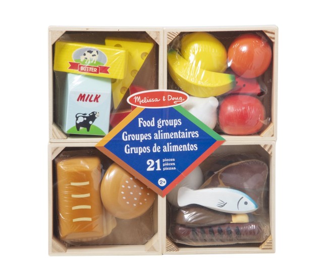 Melissa si doug set de joaca din lemn produse alimentare Melissa si doug set de joaca din lemn produse alimentare
