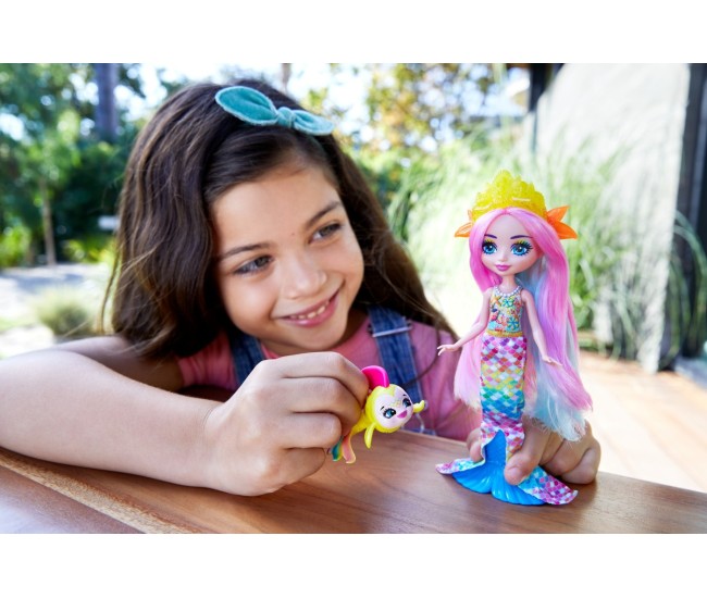 Enchantimals papusi si animalute radia rainbow fish si flo Enchantimals papusi si animalute radia rainbow fish si flo