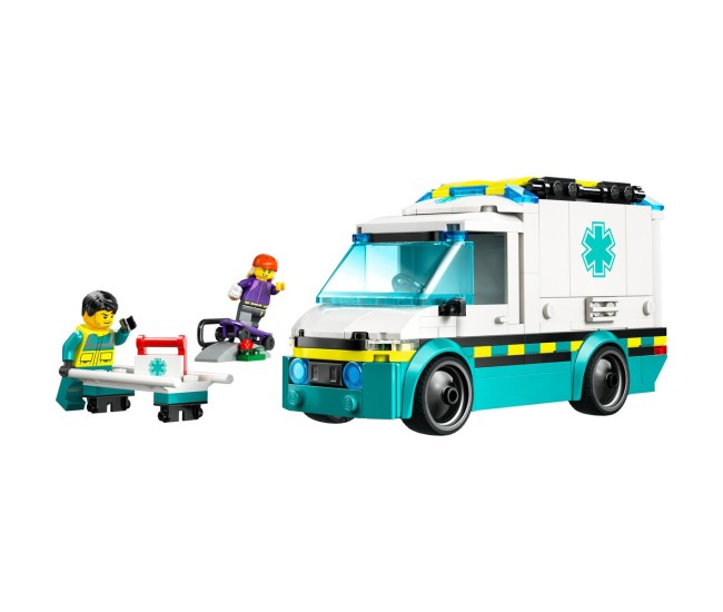 Lego city ambulanta de urgente 60451 Lego city ambulanta de urgente 60451