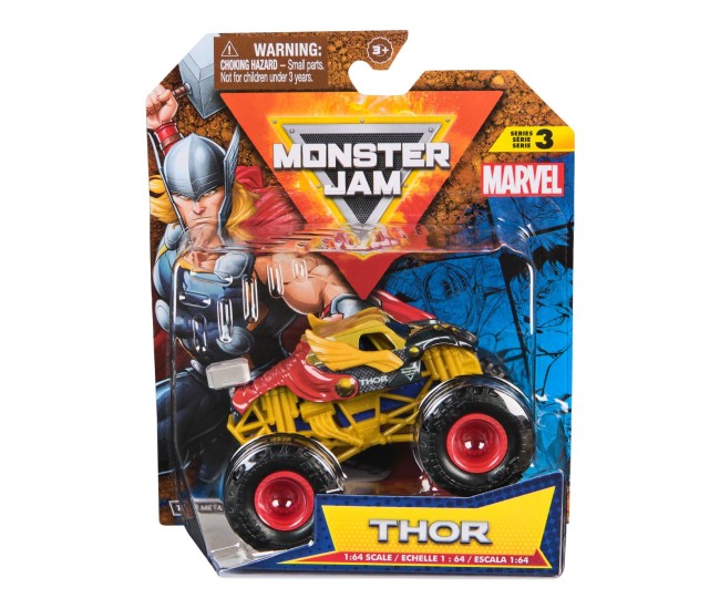 Monster jam marvel camion gigant thor scara 1 la 64 Monster jam marvel camion gigant thor scara 1 la 64