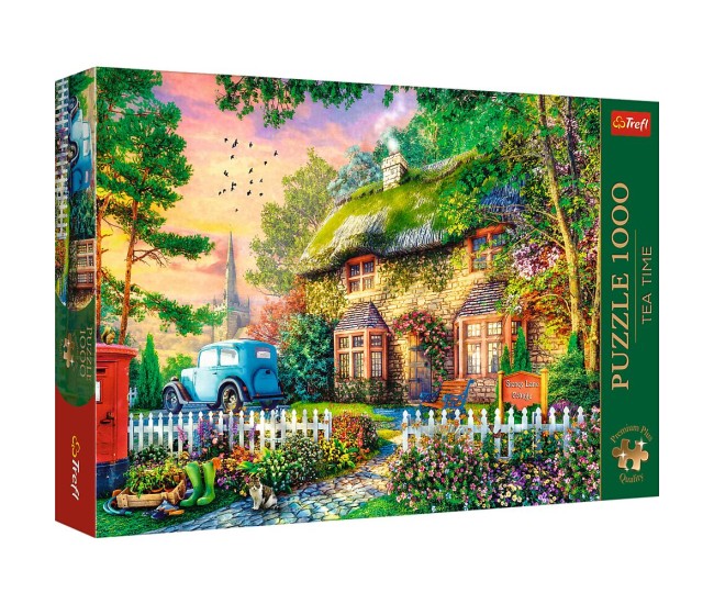 Puzzle trefl 1000 premium plus tea time casuta stoney lane Puzzle trefl 1000 premium plus tea time casuta stoney lane