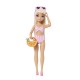 Barbie dream besties papusa barbie malibu la plaja cu accesorii